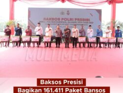 BASKSO PRESISI BAGIKAN 161.411 PAKET BANSOS UNTUK MASYARAKAT