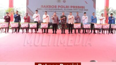 BASKSO PRESISI BAGIKAN 161.411 PAKET BANSOS UNTUK MASYARAKAT