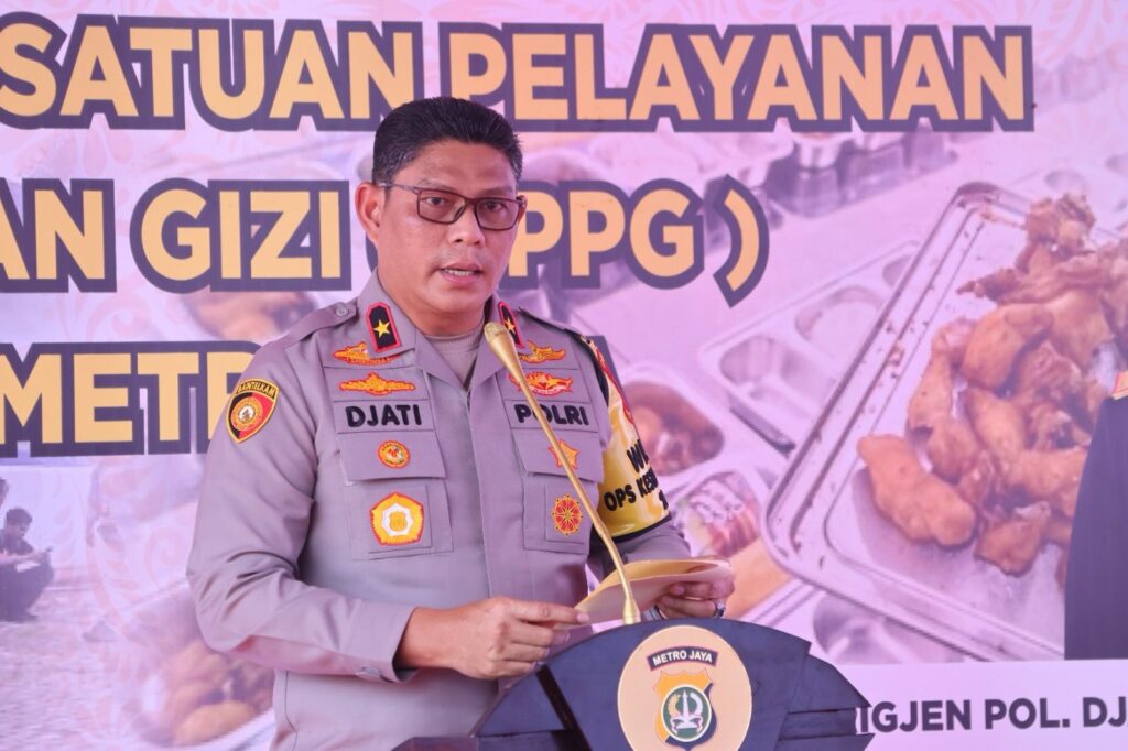 Polda Metro Jaya Bangun Satuan Pelayanan Pemenuhan Gizi