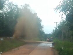 pipa yang diduga kurang mendapatkan perawatan