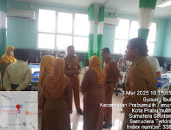 Sidak Ke Rumah Sakit Umum Prabumulih H.Arlan Memeriksa Setiap Sudut Ruangan